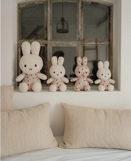 Stofftier Vintage Blumenmuster