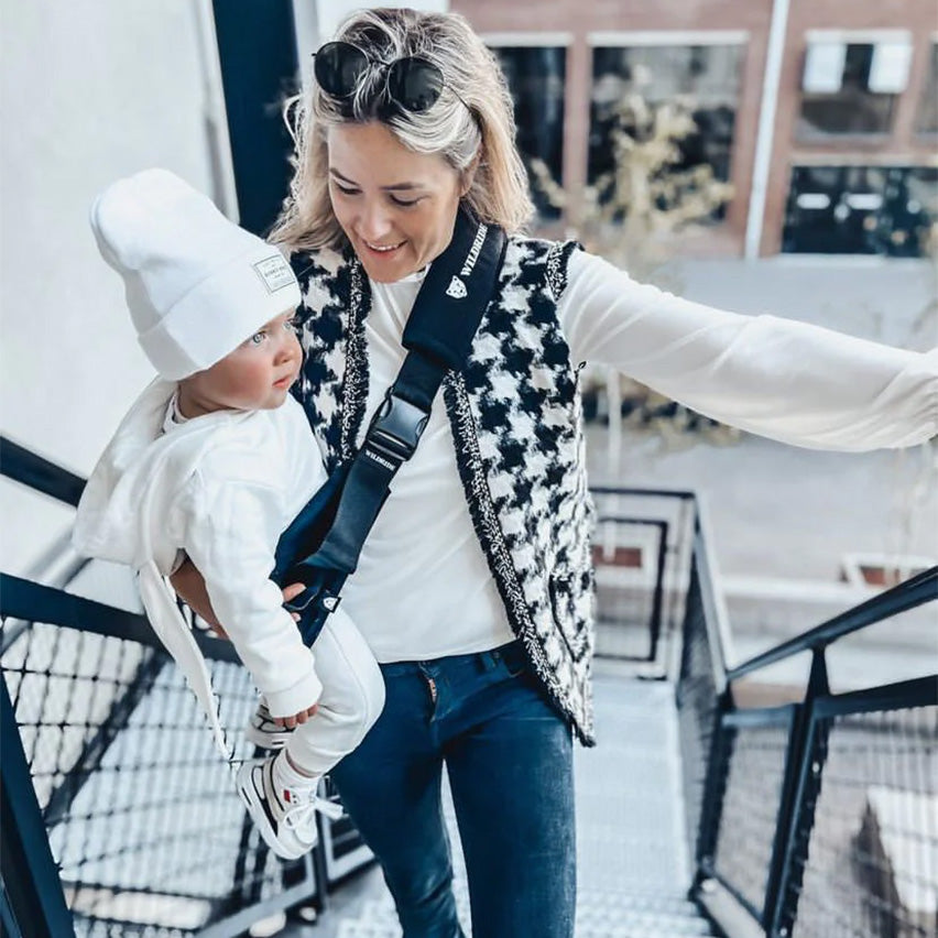 Wildride Kindertrage Schwarz