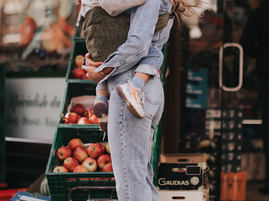 Wildride Kindertrage Corde Olivegrün