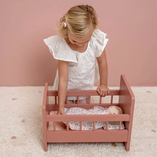 Puppenbett inkl. Textilien