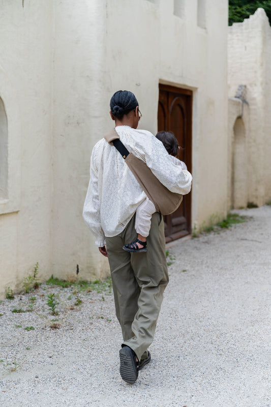 Wildride Kindertrage Leinen Camel
