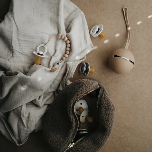 Schnullerbox Taupe